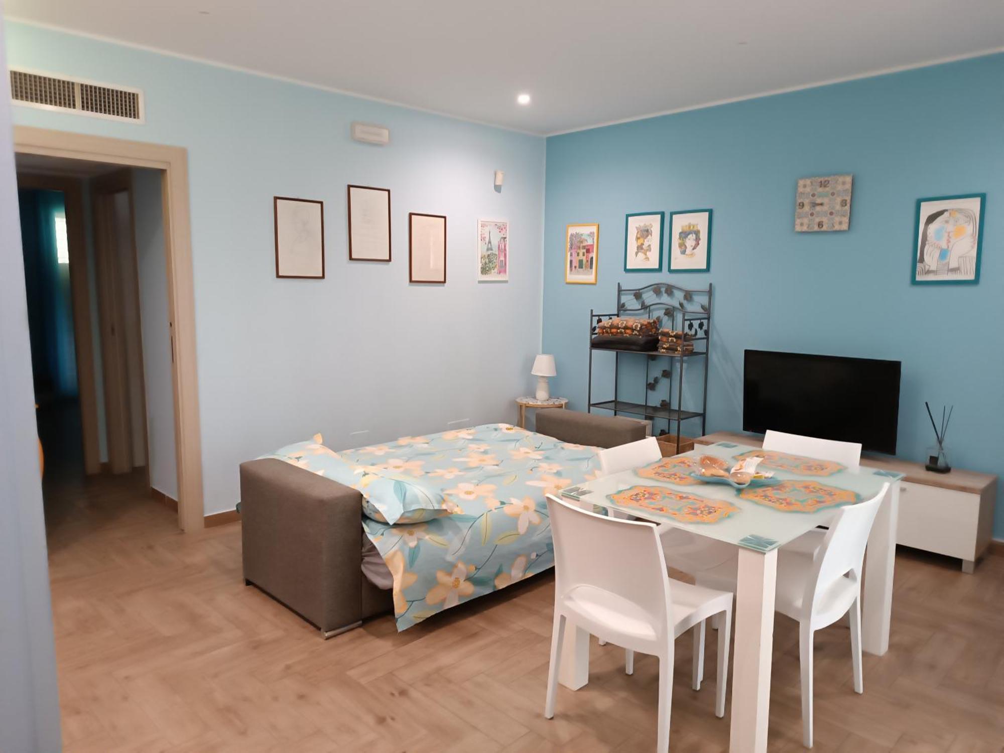 Casa Azzurra Apartment จีอาร์ดีนี นักซอส ภายนอก รูปภาพ